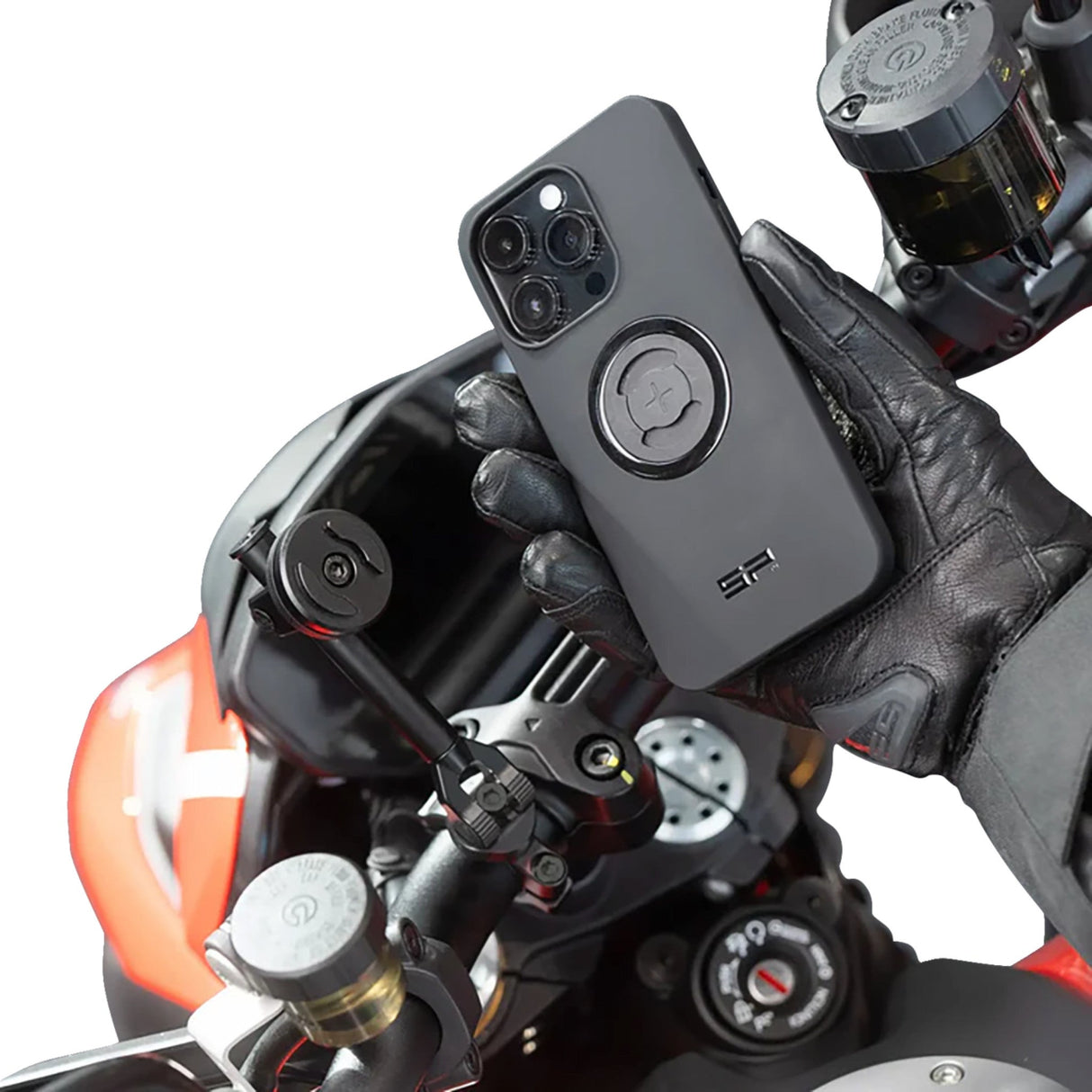 SP CONNECT 0636-0622 52871 3D Phone Mount standard - black