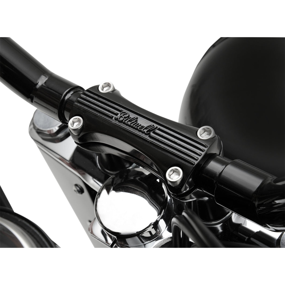 BILTWELL 0602-0570 6402-201-02 2" Thunder Handlebar Riser Risers - Thunder - 2" - Black