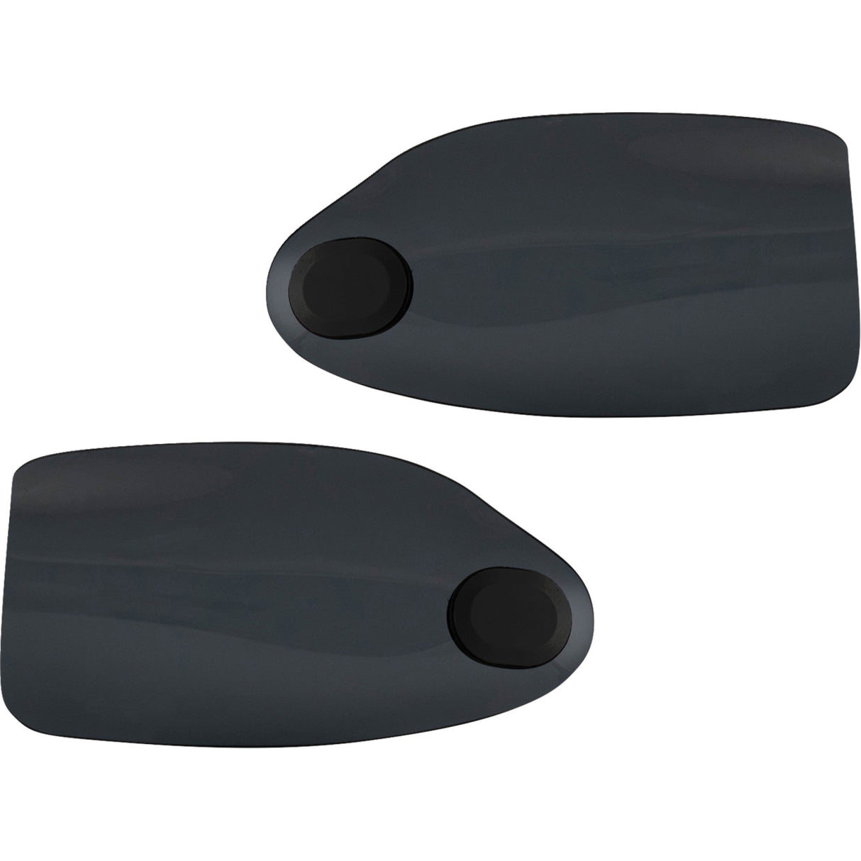 KLOCK WERKS 0635-2802 KWS-01-0122-HC Flare® Handguards harley-davidson hydraulic clutch - dark smoke