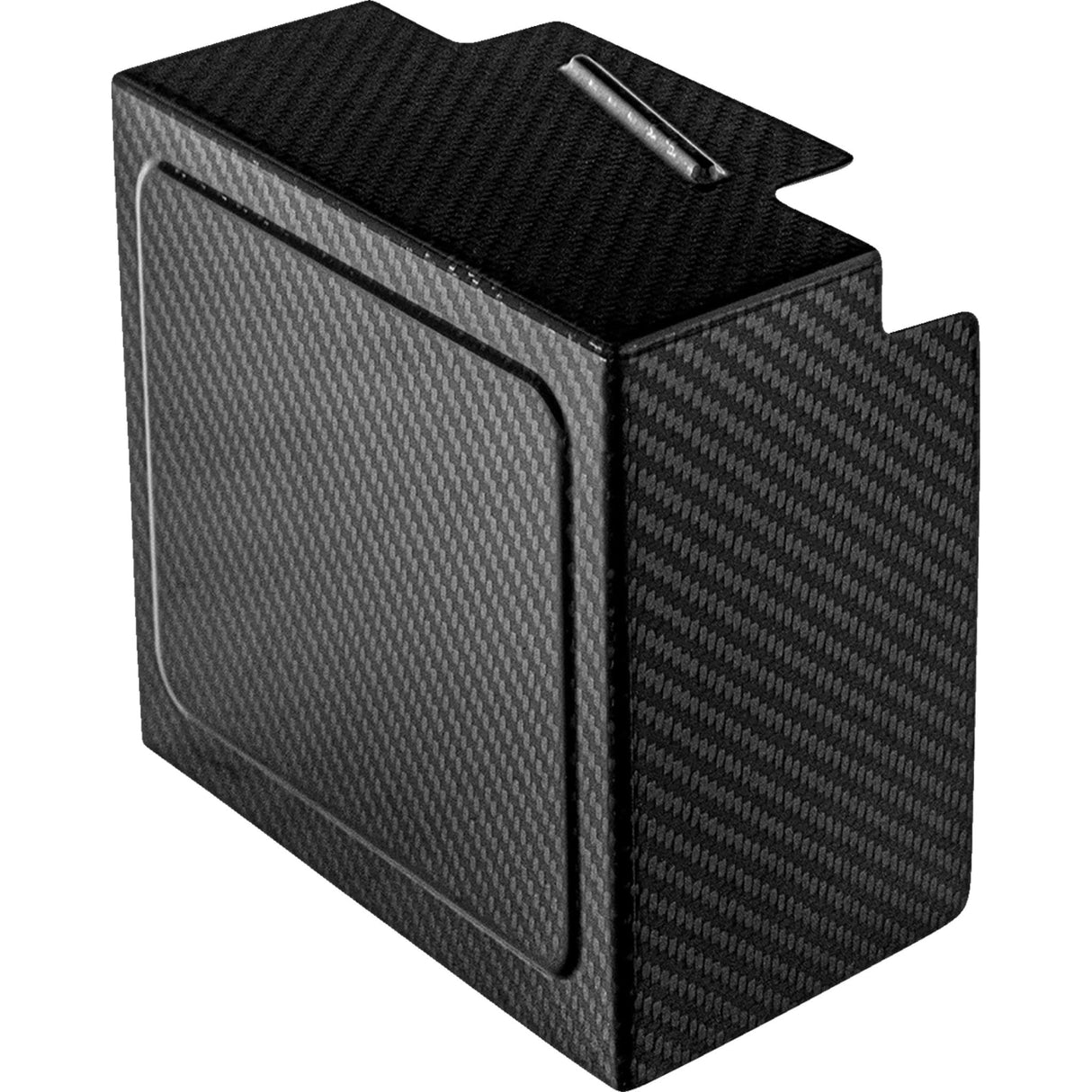Saddlemen Battery Cover Carbon Fiber Gloss Black - CF-899-04-002 For Harley Dyna 1999-2005