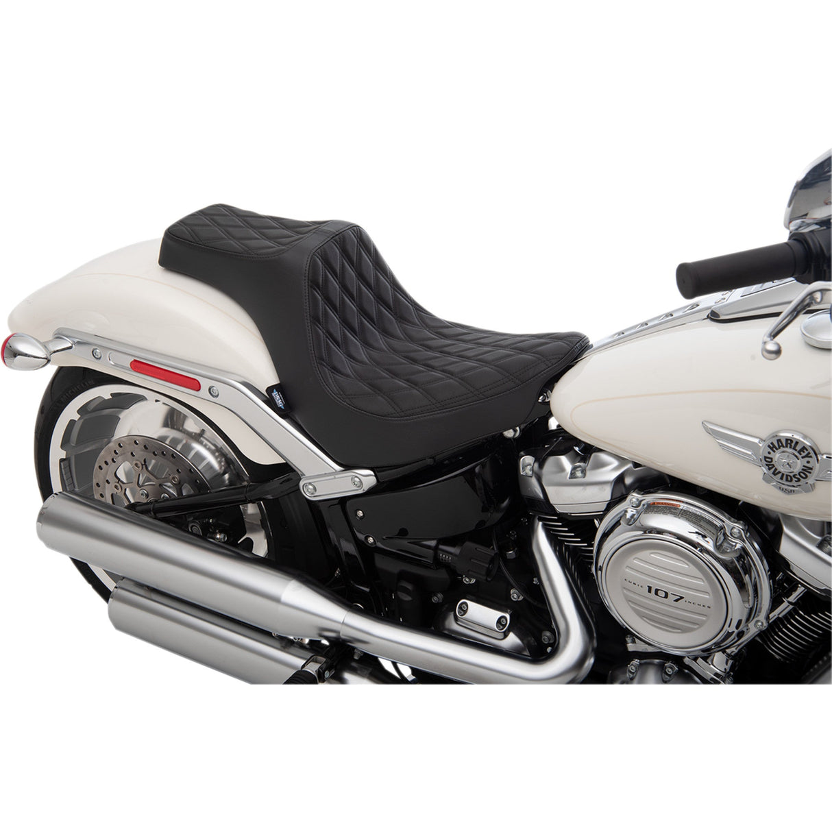 Drag Specialties Predator Seat - 0802-1188 For Harley Softail 2018-2025