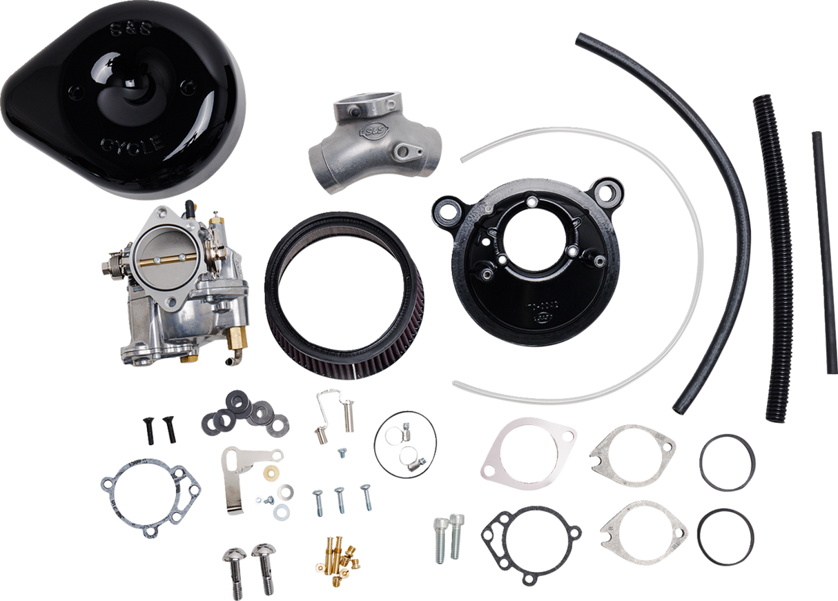 Super E Carburetor with Stealth Air Cleaner Kit