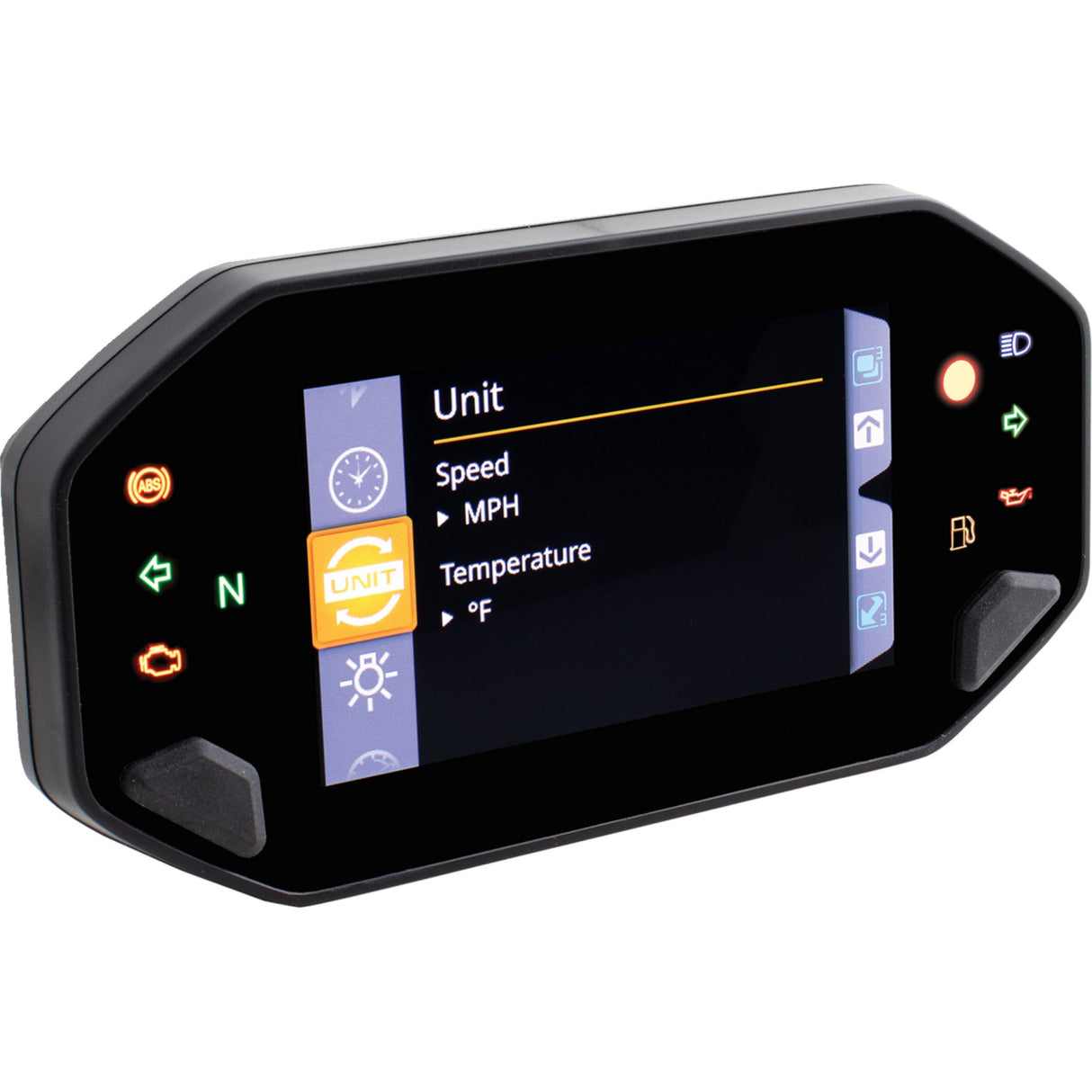 KOSO NORTH AMERICA 2210-0637 BA081010 RX-4 Multifunction Speedometer/Tachometer TFT Multifunction Meter - RX-4 - Universal