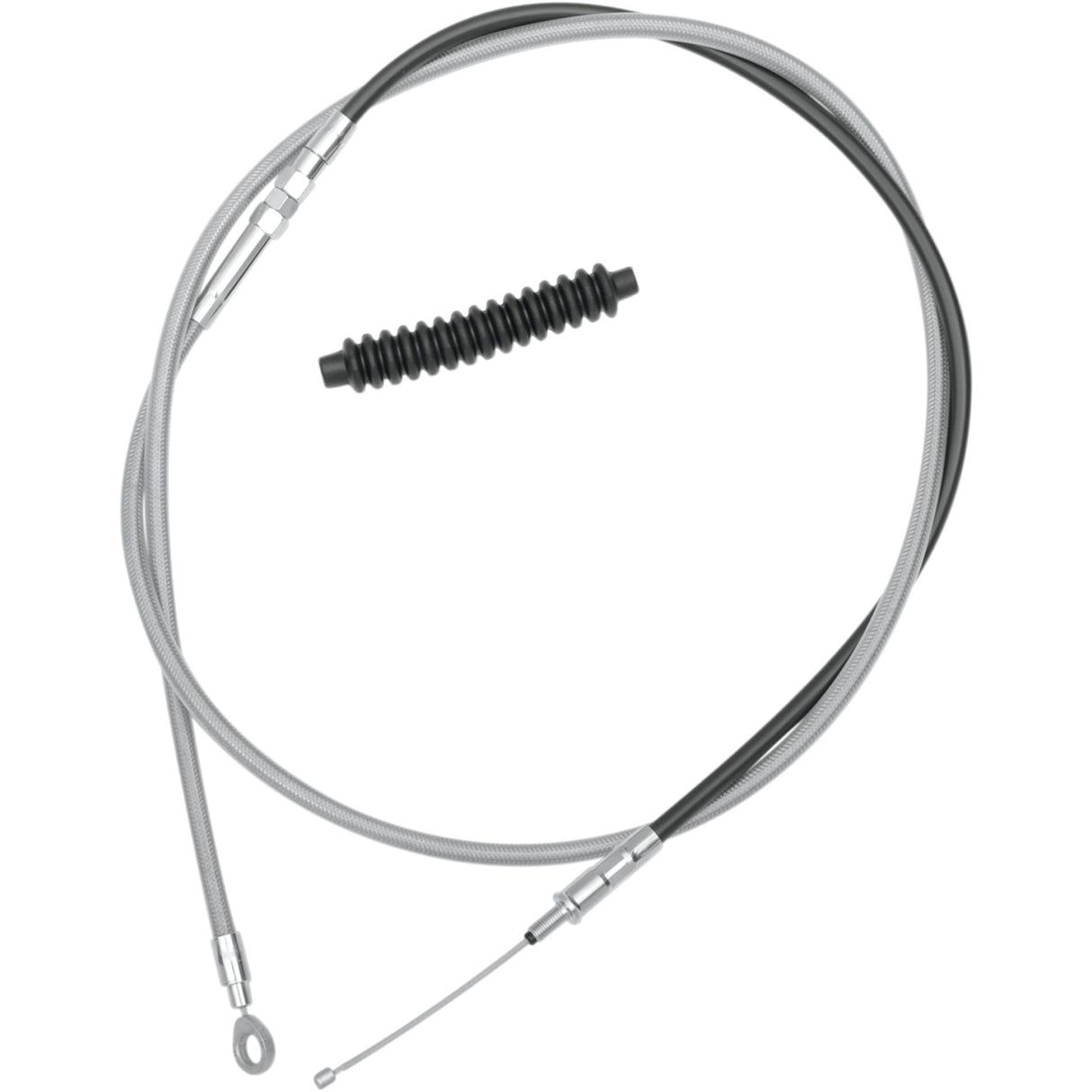 DRAG SPECIALTIES High-Efficiency Braided Stainless Steel Clutch Cable
