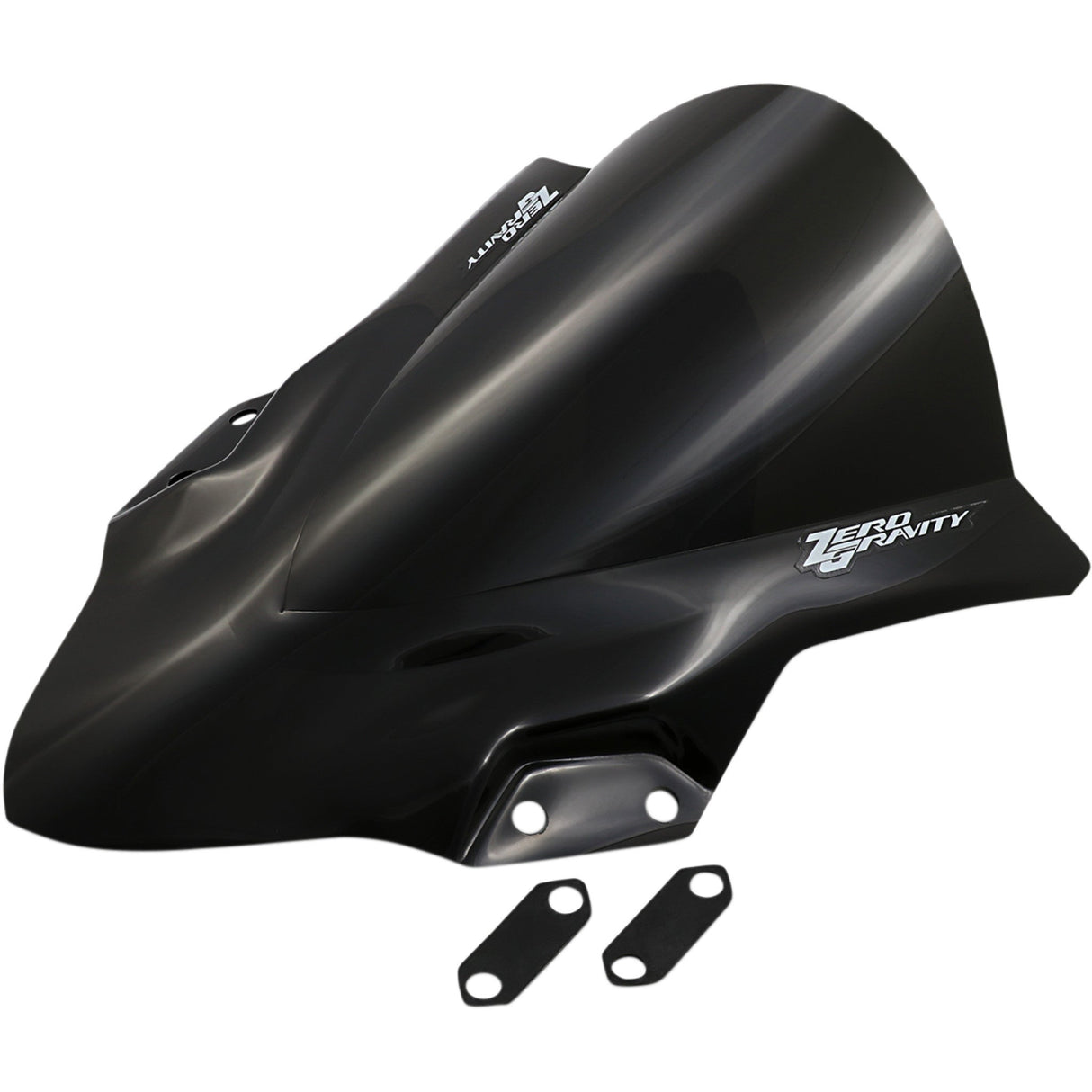 ZERO GRAVITY 2301-2131 16-283-19 Double Bubble Windscreen dark smoke - ninja 400