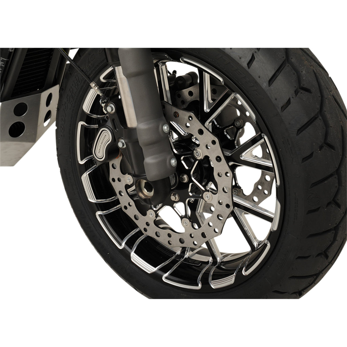 Arlen Ness Two-Piece Floating Brake Rotor Procross 11.8" Black - 33-10101-202 For Harley Motorcycles 2006-2022