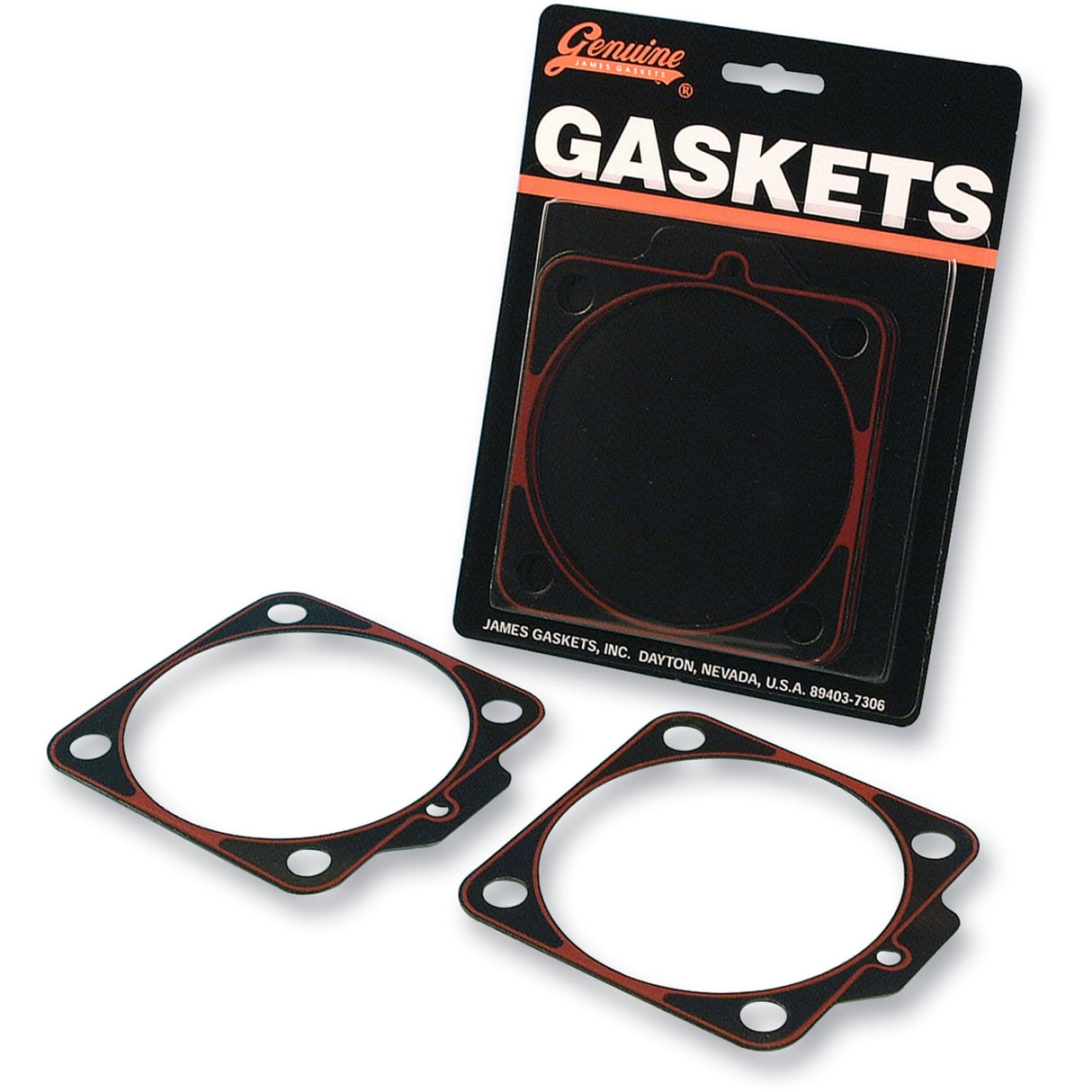 JAMES GASKET DS-174983 JGI-16777-66-X Cylinder Base Gaskets Big Bore Base Steel - Big Twin