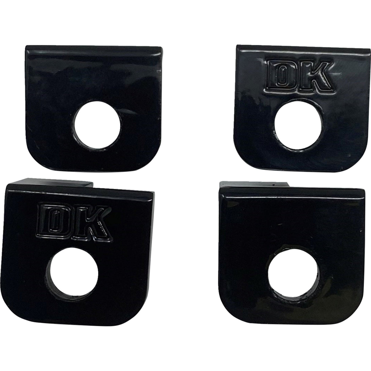 DK Custom Products Foot Peg Adapter Front Back Black - DK-M8-SFT-FPA For Harley Softail 2018-2026