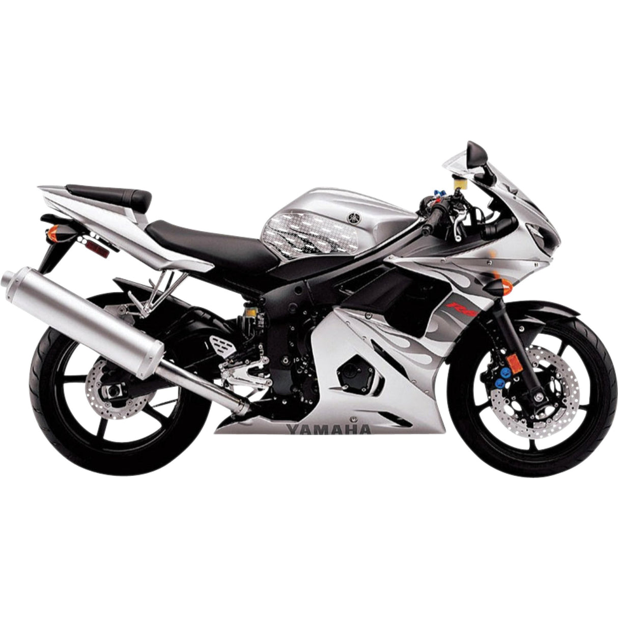 STOMPGRIP 4320-1057 55-10-0004B Volcano Profile Traction Pad Tank Kit Traction Kit - Black - Yamaha