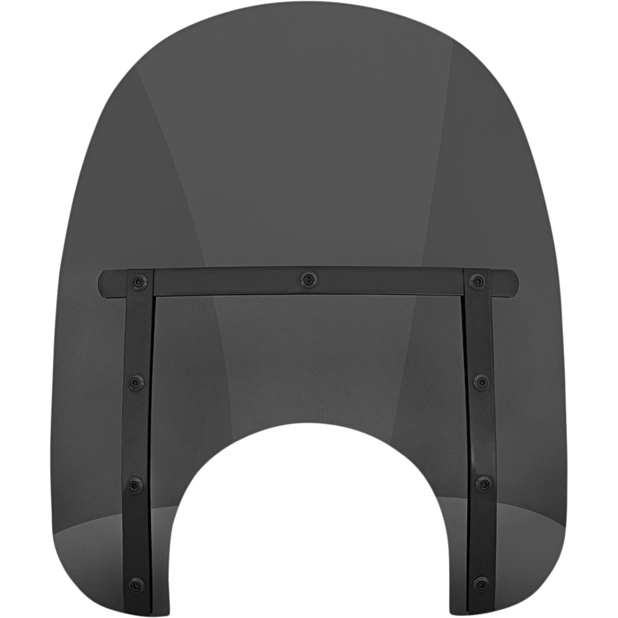 Memphis Shades Memphis Slim Windshield 15" 9" Headlight Cutout Night Shades Dark Black Smoke - MEB41210
