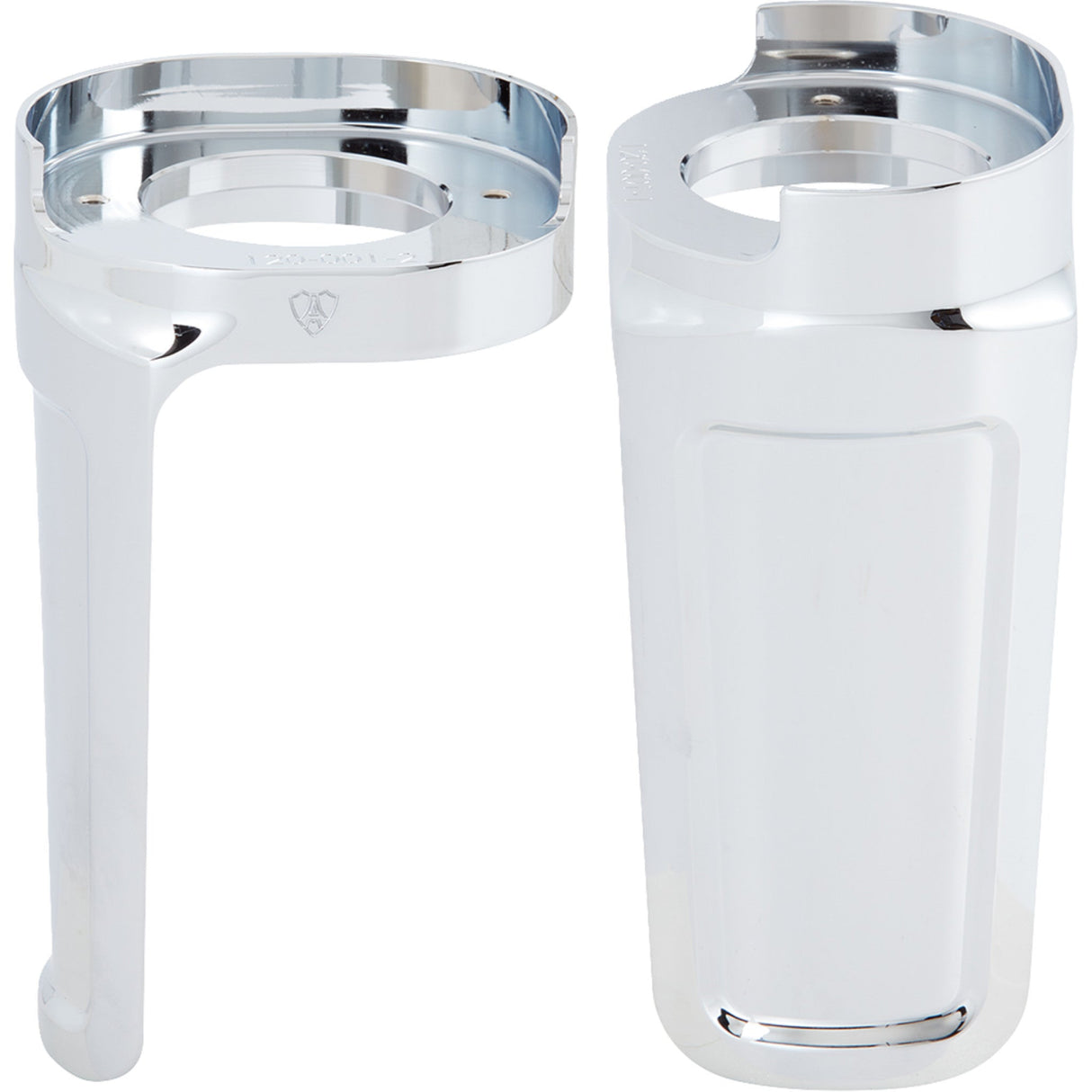 ARLEN NESS 0403-0164 120-001 Method® Performance Bagger Fork Guards - Method® Fork Guard Cover - Chrome