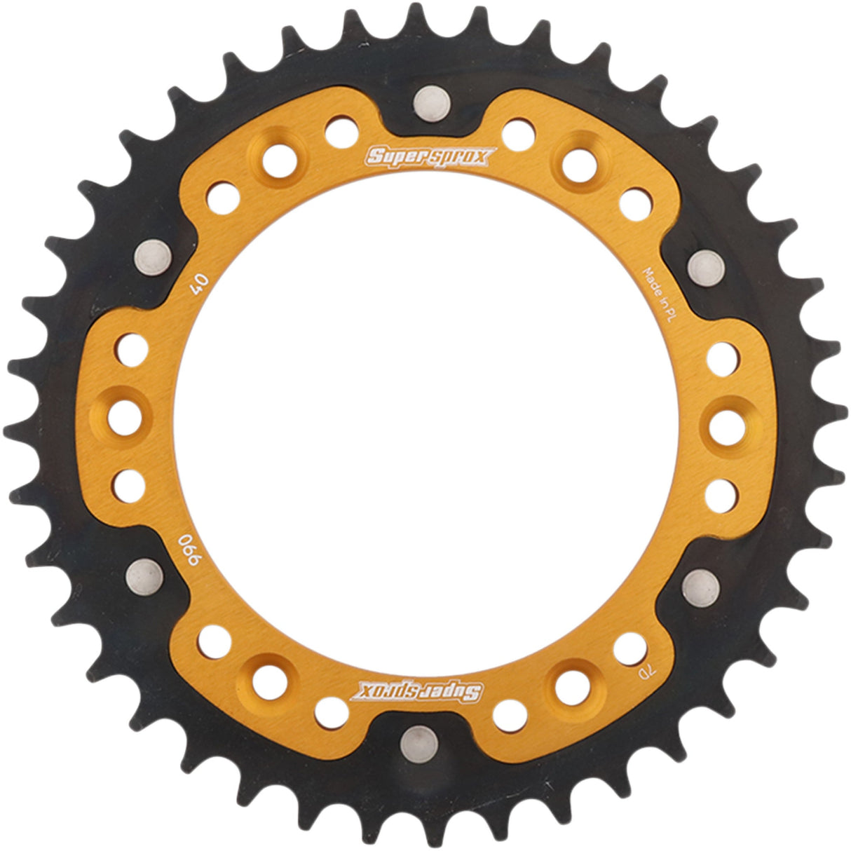 SUPERSPROX 1210-2052 RST-990-40-GLD Stealth Rear Sprocket 40 tooth - gold - husaberg/husqvarna/ktm