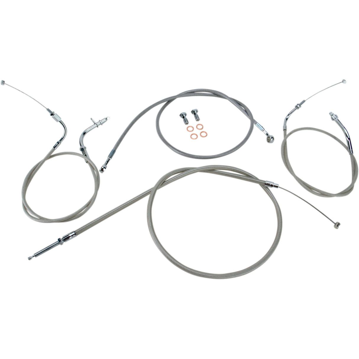Baron Cable Kit - BA-8014KT-12 Yamaha 650 Star Custom 1998-2017
