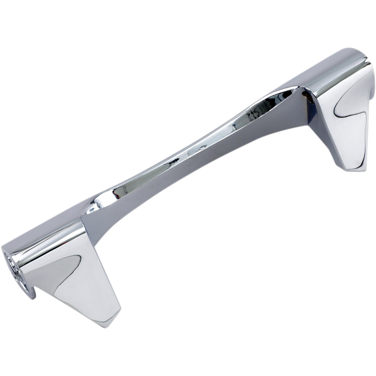 Drag Specialties 8-1/4" Short Turn Signal Mounting Brackets — Chrome For Harley Softail / Electra Glide / Tour / Touring 1986-2021