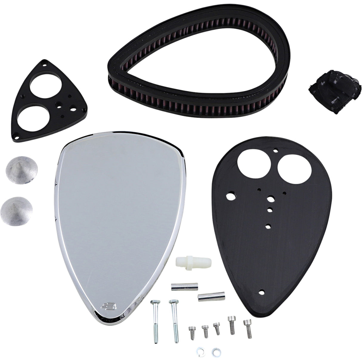 BARON 1010-0760 BA-2013-00 Big Air Kit smooth - chrome
