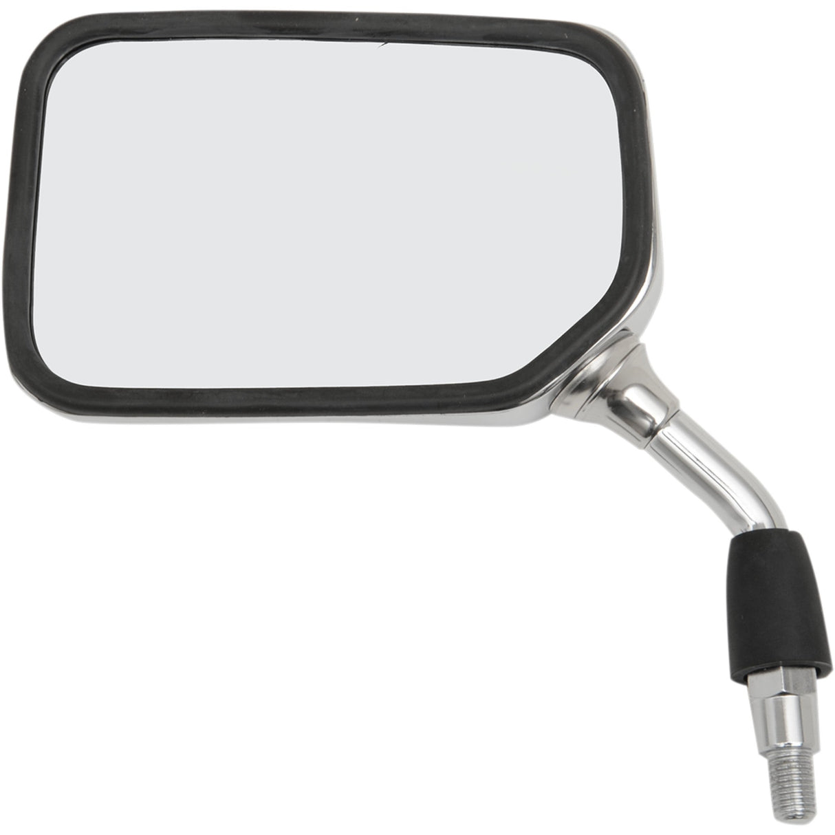 EMGO 0640-1038 20-37392 OEM-Style Replacement Mirror Mirror - Side View - Rectangle - Chrome - Left