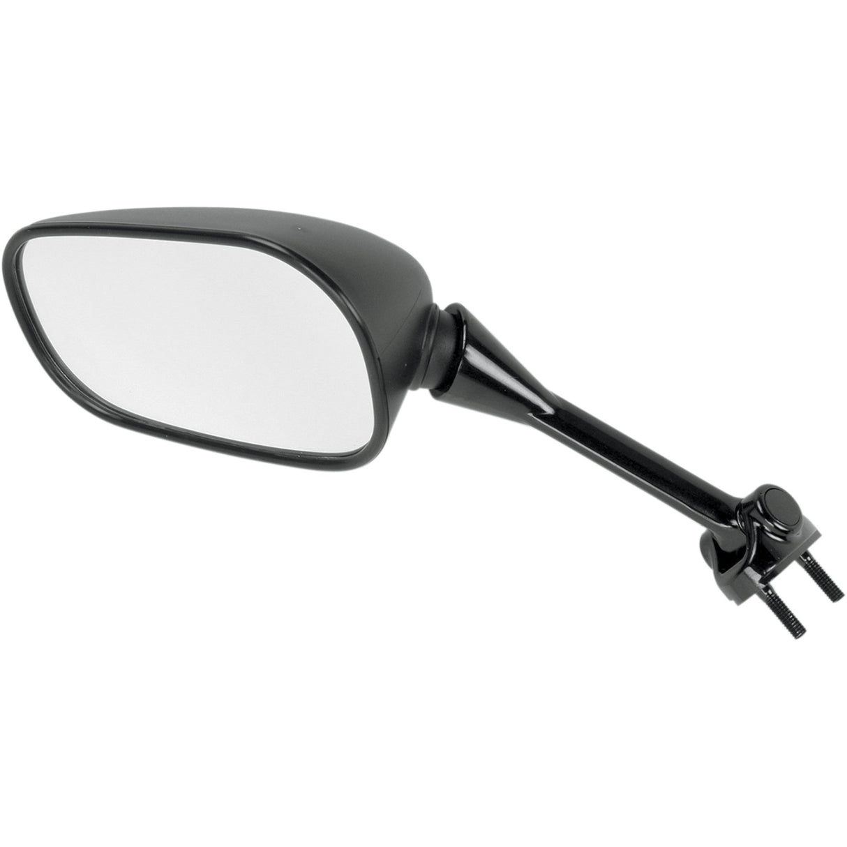 EMGO 0640-0360 20-43032 OEM-Style Replacement Mirror Mirror - Side View - Rectangle - Black - Left