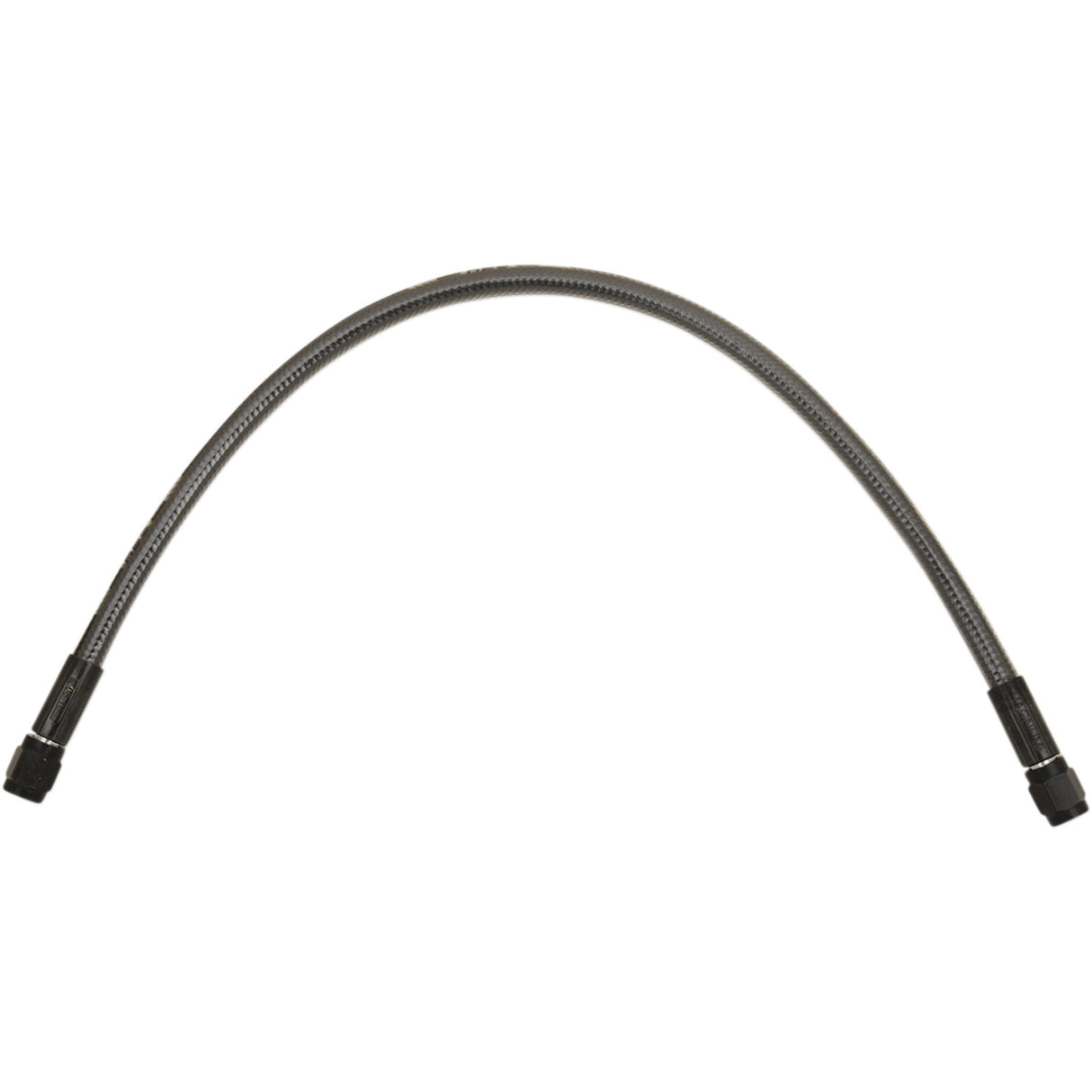 MAGNUM SHIELDING 1741-5453 AS4515 Braided Universal ABS Brake Line - 15" - Black Pearl