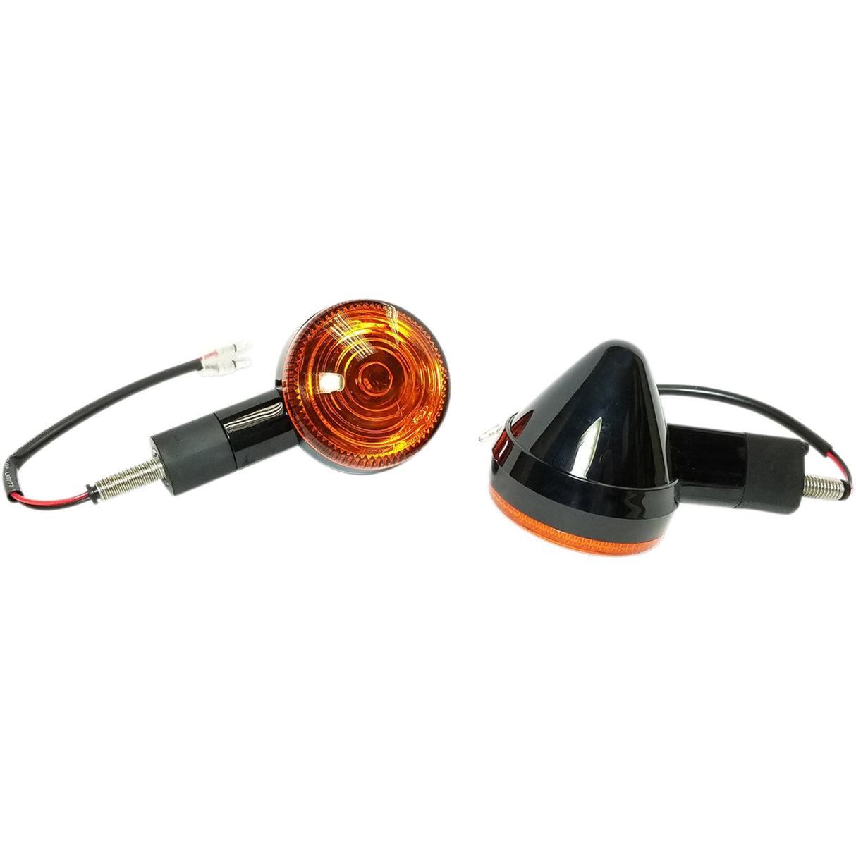 K&S TECHNOLOGIES 2020-1545 25-9563 Aluminum Body Turn Signals Turn Signal - Amber/Black