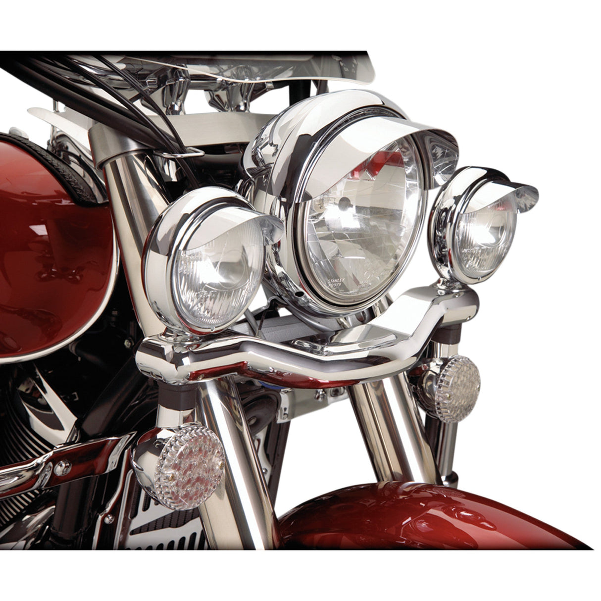 SHOW CHROME 2001-0124 1-229 Spotlight Visors chrome