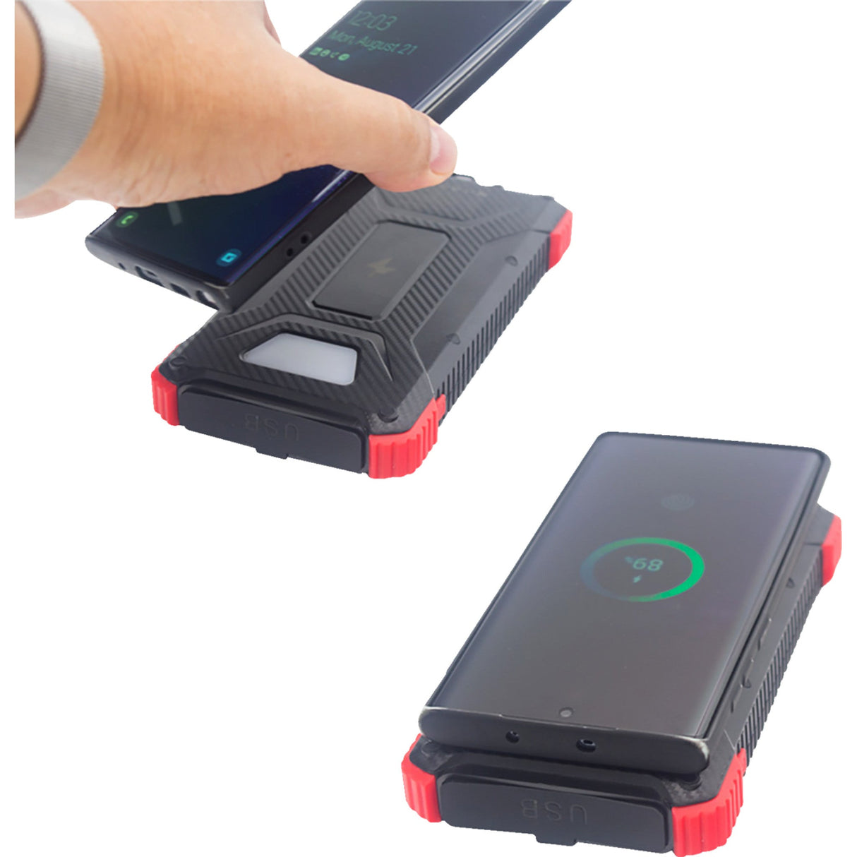 RIDEPOWER 2130-0368 RPPBWIRELESS10K Wireless Power Bank 10,000mah 15w