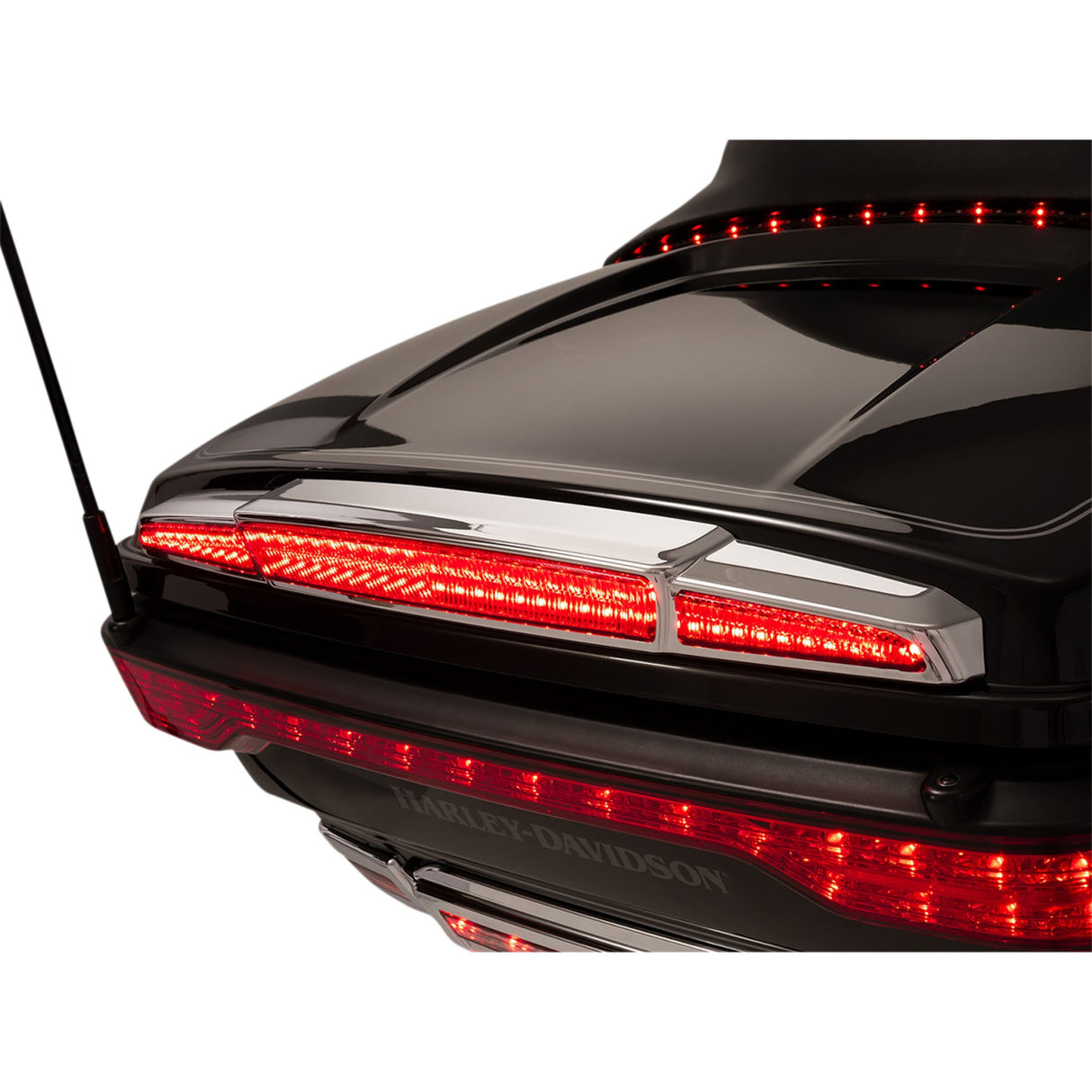 CIRO 2010-1457 40114 Streak Trunk Light with Lightstrike™ Technology - Trunk Light/Taillight - Chrome - Red