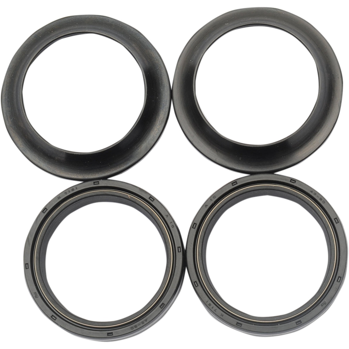 Pivot Works Fork Seal Kit 42/43 Mm ID X 54 Mm OD - PWFSK-Z023 For Harley 2009-2017 | Ducati Motorcycles 1994-2019 | Kawasaki Motorcycles 2002-2025