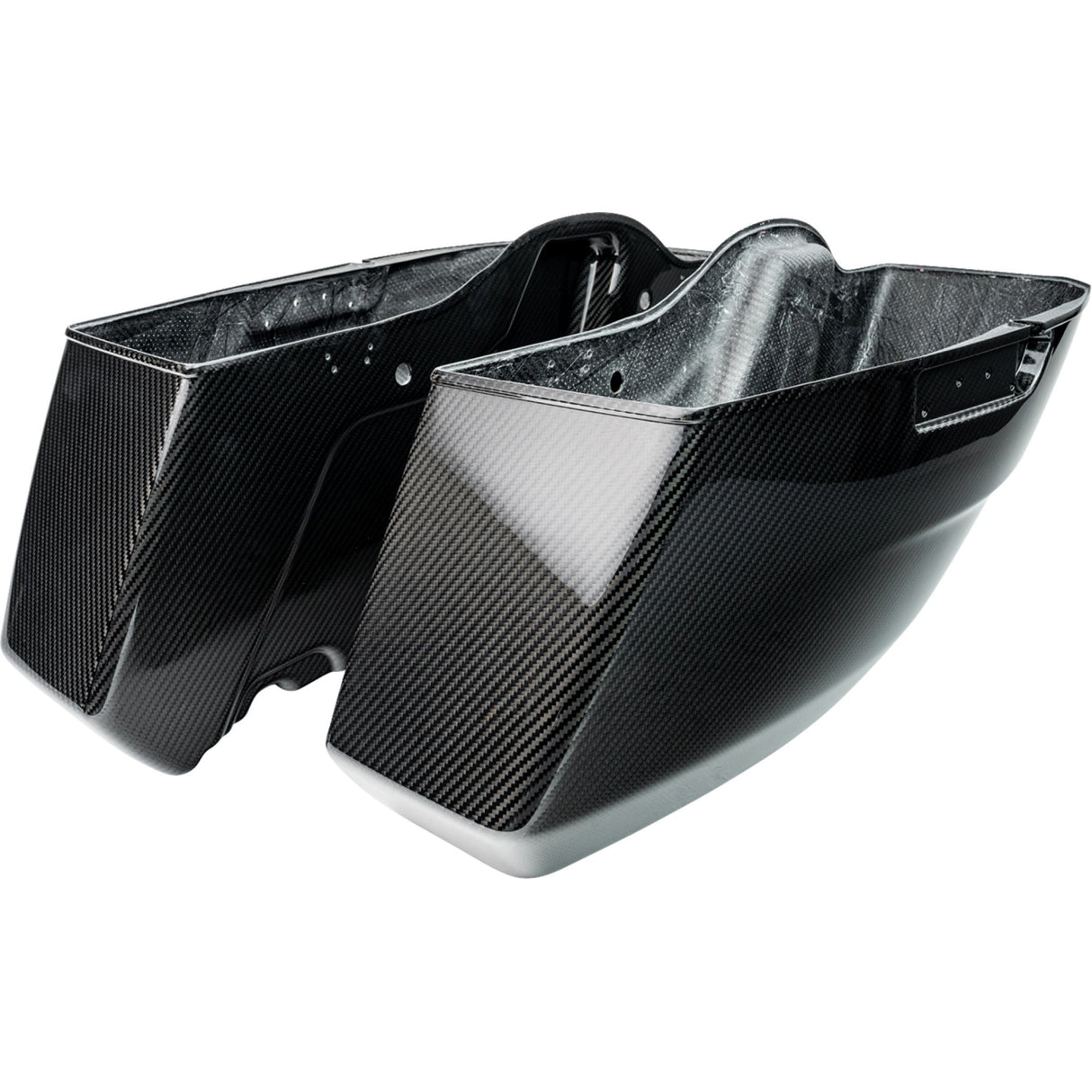 Slyfox Saddlebag Bottoms Carbon Gloss - 1022-SBTC-G For Harley Touring 2024-2026