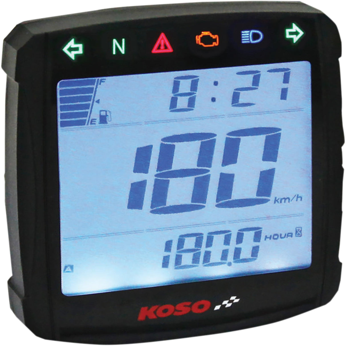 KOSO NORTH AMERICA 2210-0412 BB026001 XR-01S Speedometer 2.94" l x 3.05" w x 0.94" d