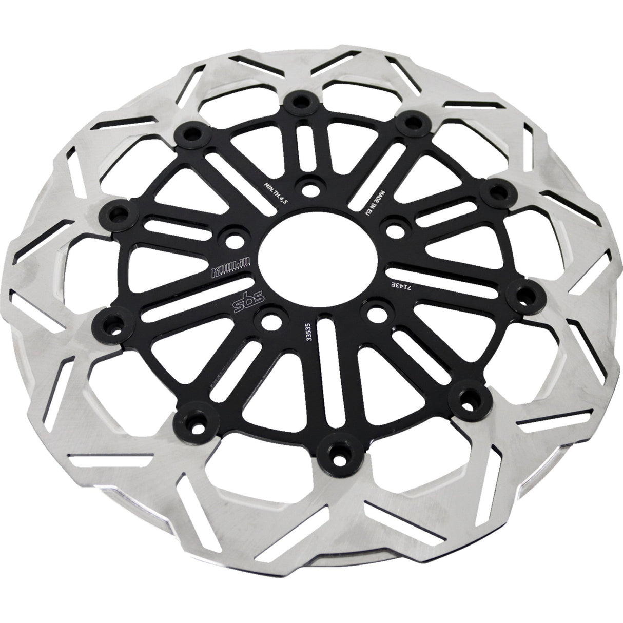 SBS 1710-4782 7143E Brake Rotor 10-spoke
