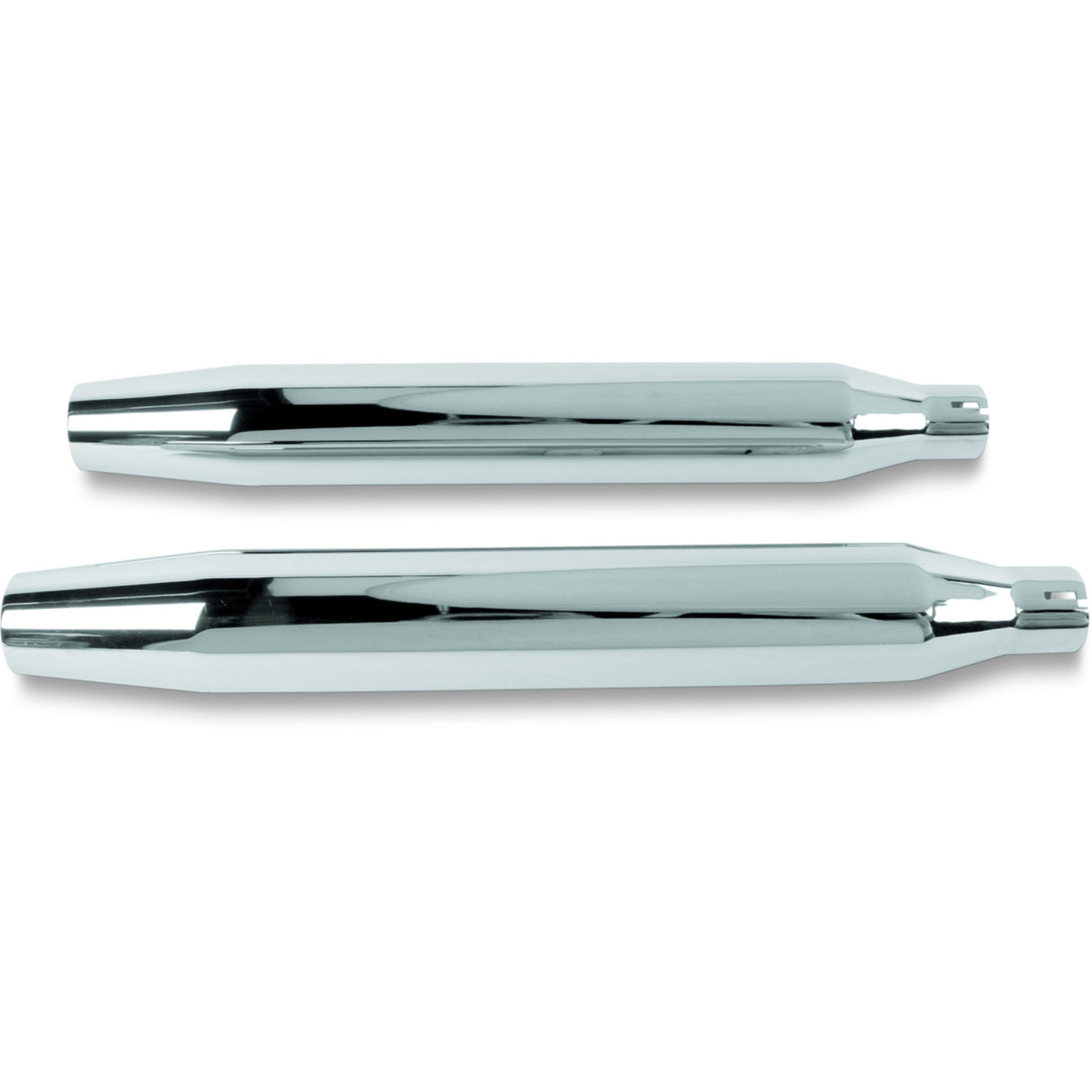 Khrome Werks 3" HP-Plus® Slip-On Mufflers Tapered - 202410A For Harley Dyna 1991-2005