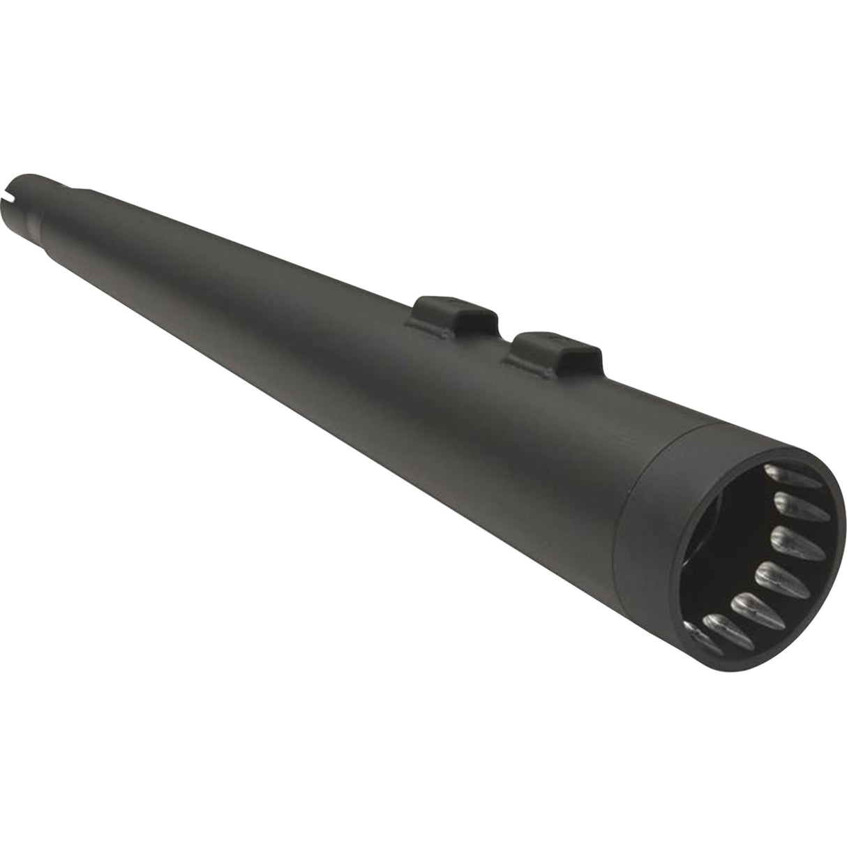 Bassani Xhaust DNT® Megaphone Slip-On Mufflers Black - 1F572DNT5B For Harley Touring 2017-2026