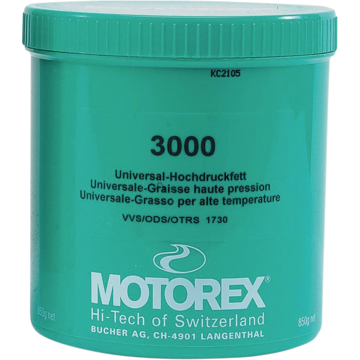 MOTOREX 3607-0007 300766 High Pressure Grease 3000 3000 Universal Grease - 850g - Jar
