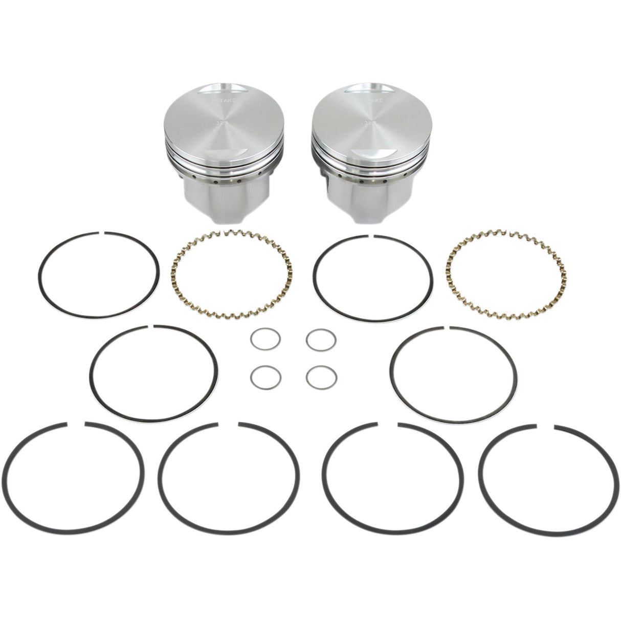 KB PERFORMANCE DS-751244 KB258.020 Hypereutectic Piston Kit Piston Kit