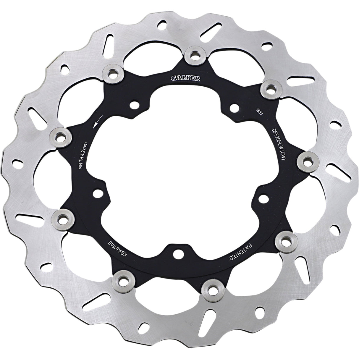 GALFER 1710-3850 DF520CWI Wave® Rotor Front Rotor