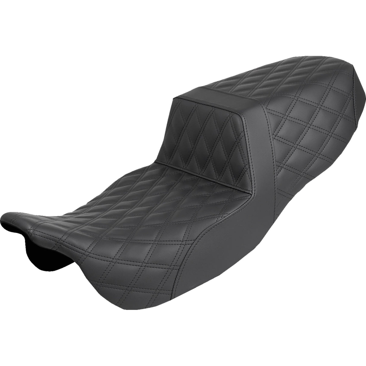 Saddlemen Step-Up Seat Full Lattice Stitch - 815-07-175 For Harley Touring 2015-2025