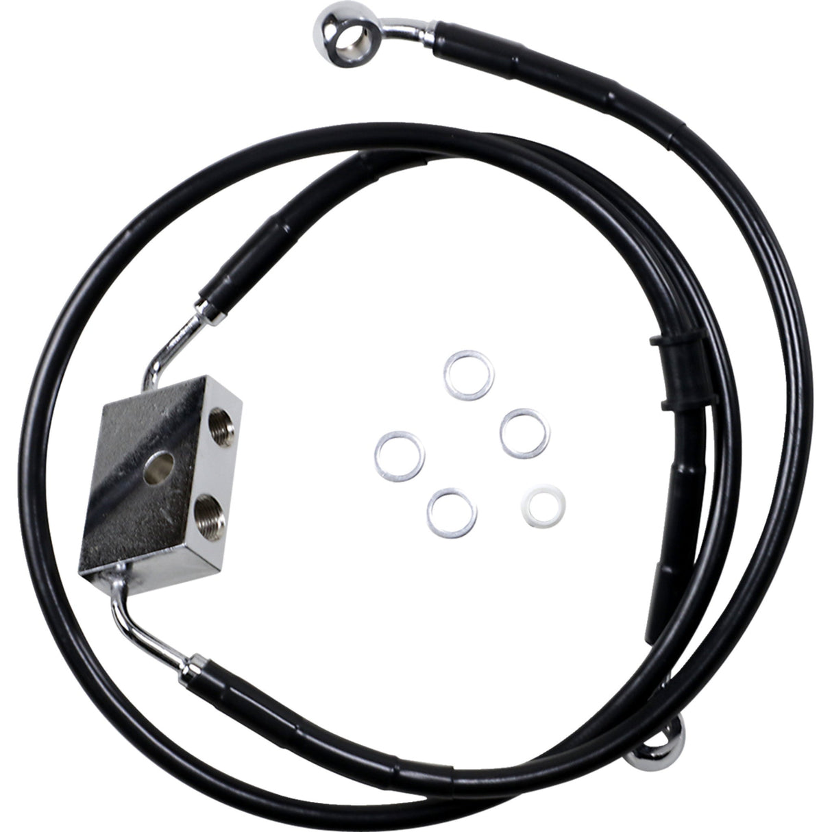 Drag Specialties Brake Line - 1741-5313 For Harley Sportster 2014-2019