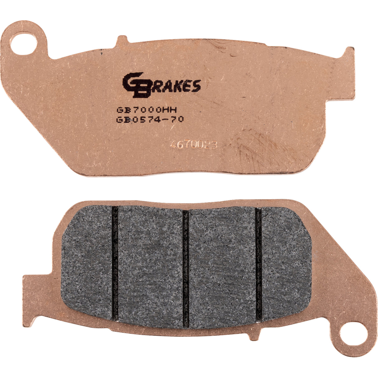 Gbrakes HH Sintered Brake Pads Sintered Front - GB0574-70 For Harley Sportster 2009-2013