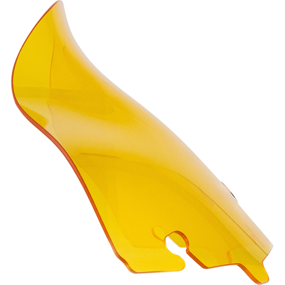 Klock Werks Kolor Flare® Windshield 6-1/2" Yellow - KWW-01-0683 For Harley Touring 2014-2025