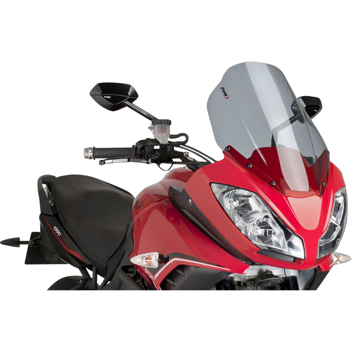 PUIG HI-TECH PARTS 2301-2456 4359H Touring Windscreen 19-3/4" - smoke - tiger 1050
