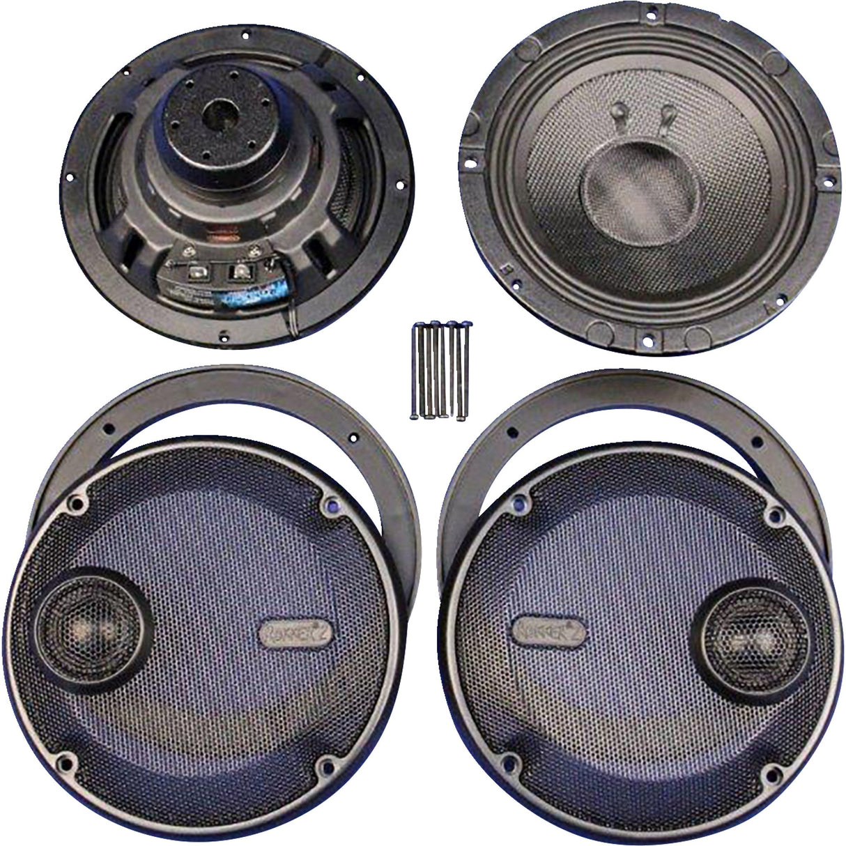 J & M 4405-0883 HUR2-6712TW-XXR Rear Trunk Speaker Kit Speaker - Rear Trunk