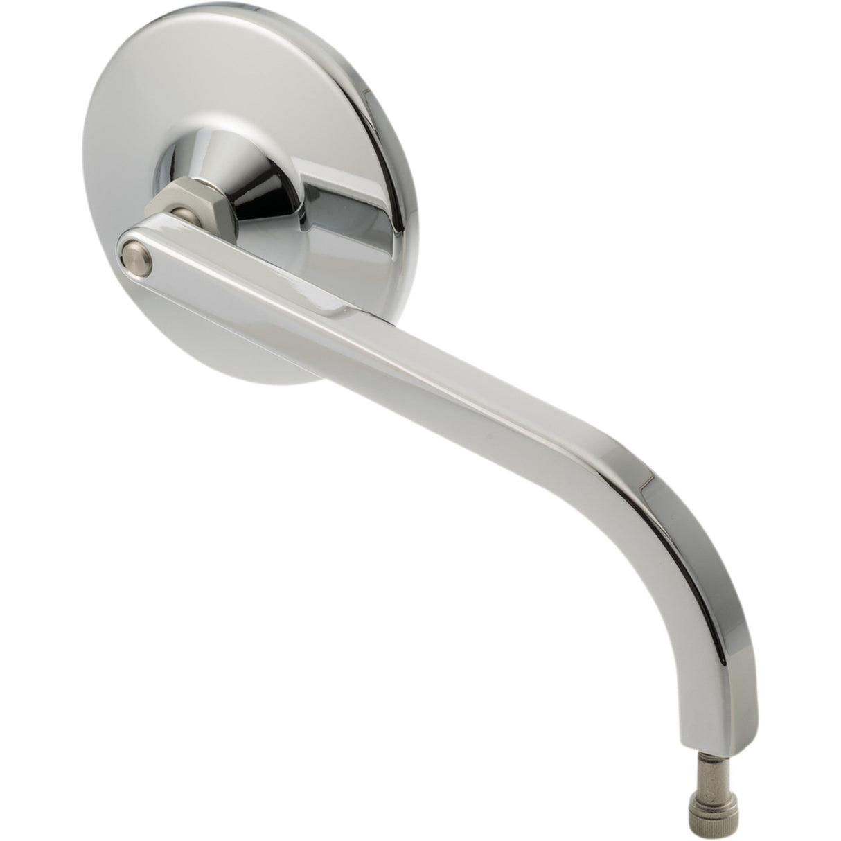 JOKER MACHINE 0640-1508 03-050-3R No. 7 Standard 3-1/4" Round Mirror - Side View - Round - Chrome - Right