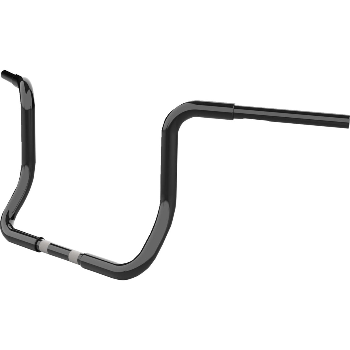 LA Choppers Twin Round Handlebar 12" Black - LA-7325-12B For Harley Touring 1996-2023