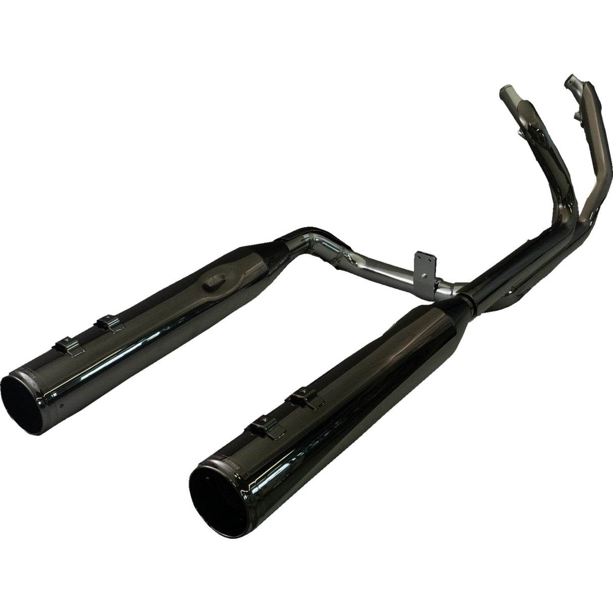 Khrome Werks 2-Into-2 Dominator Exhaust System Eclipse® With Race Tip M8 - 201130 For Harley Touring 2017-2026
