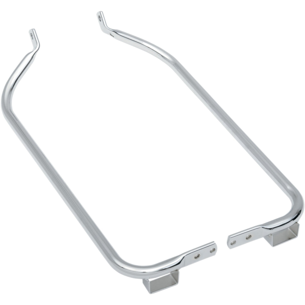DRAG SPECIALTIES 3501-0603 Saddlebag Supports Saddlebag Support Brackets - Chrome - FL '04-'08