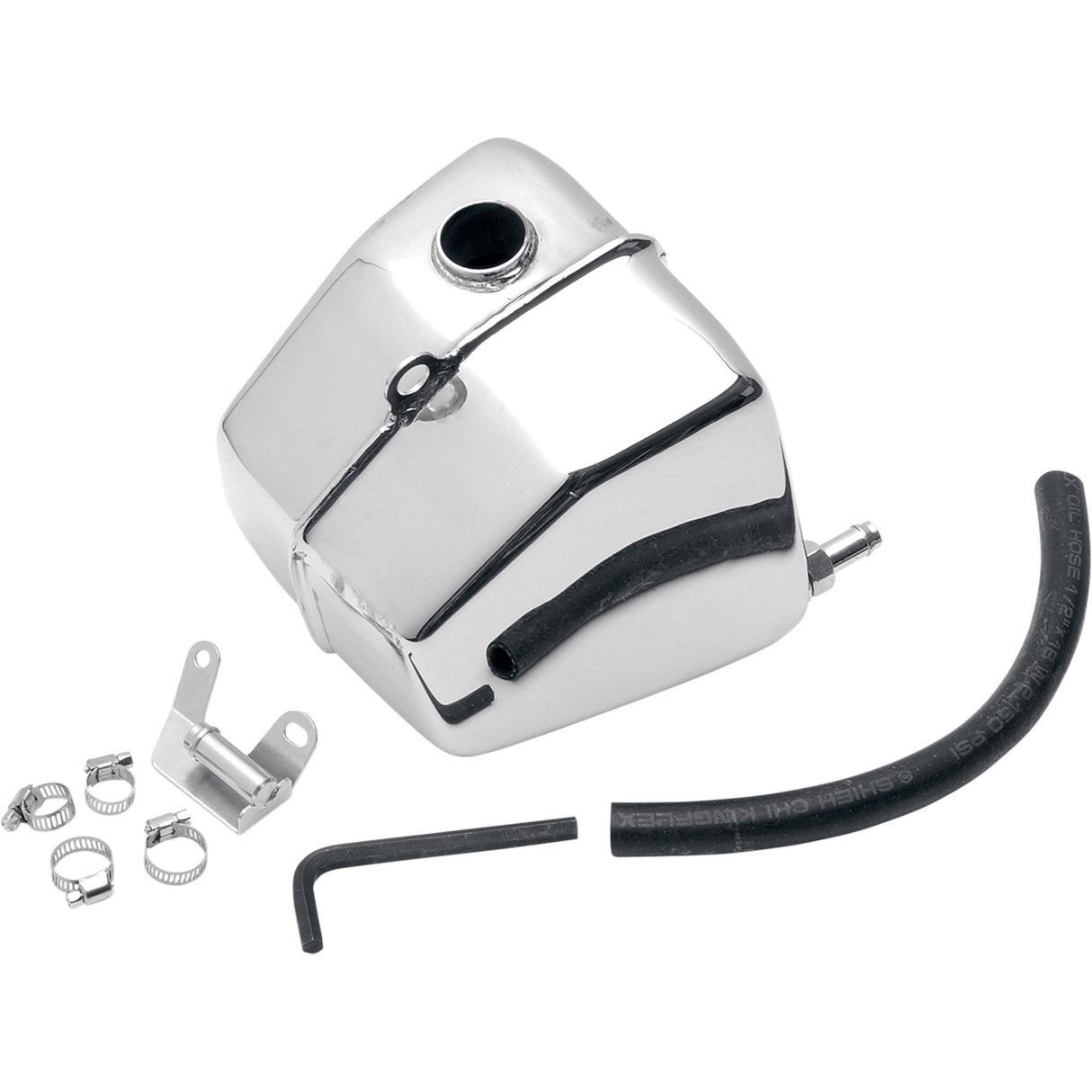 Drag Specialties Oil Tank - 0710-0003 For Harley Super / Sport / Disc / Low 1982-1994