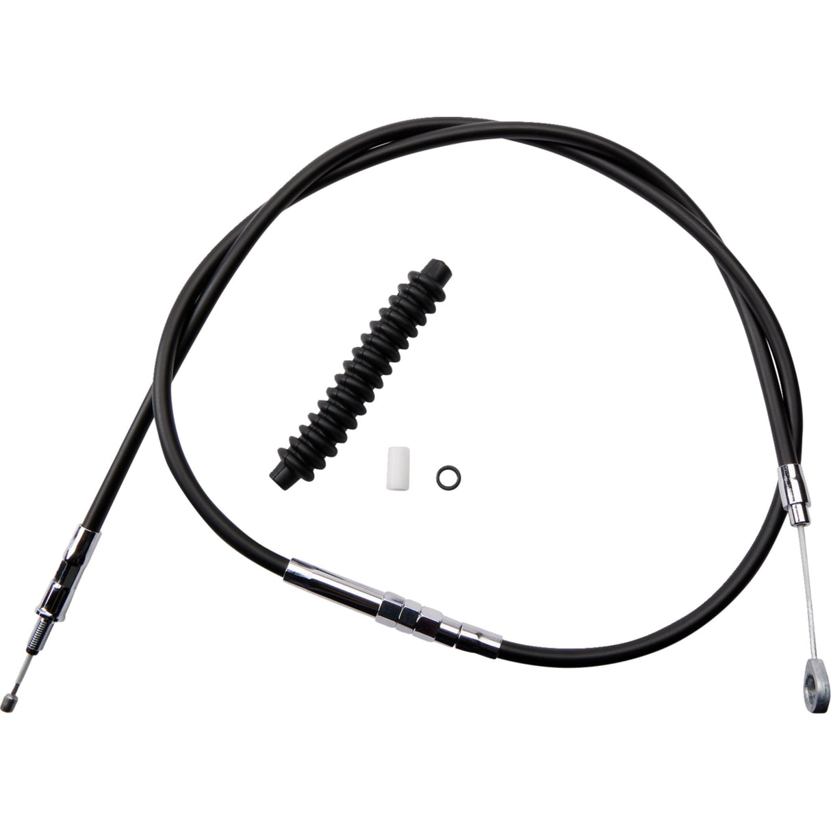 DRAG SPECIALTIES 0652-1424 High-Efficiency Black Vinyl Clutch Cable