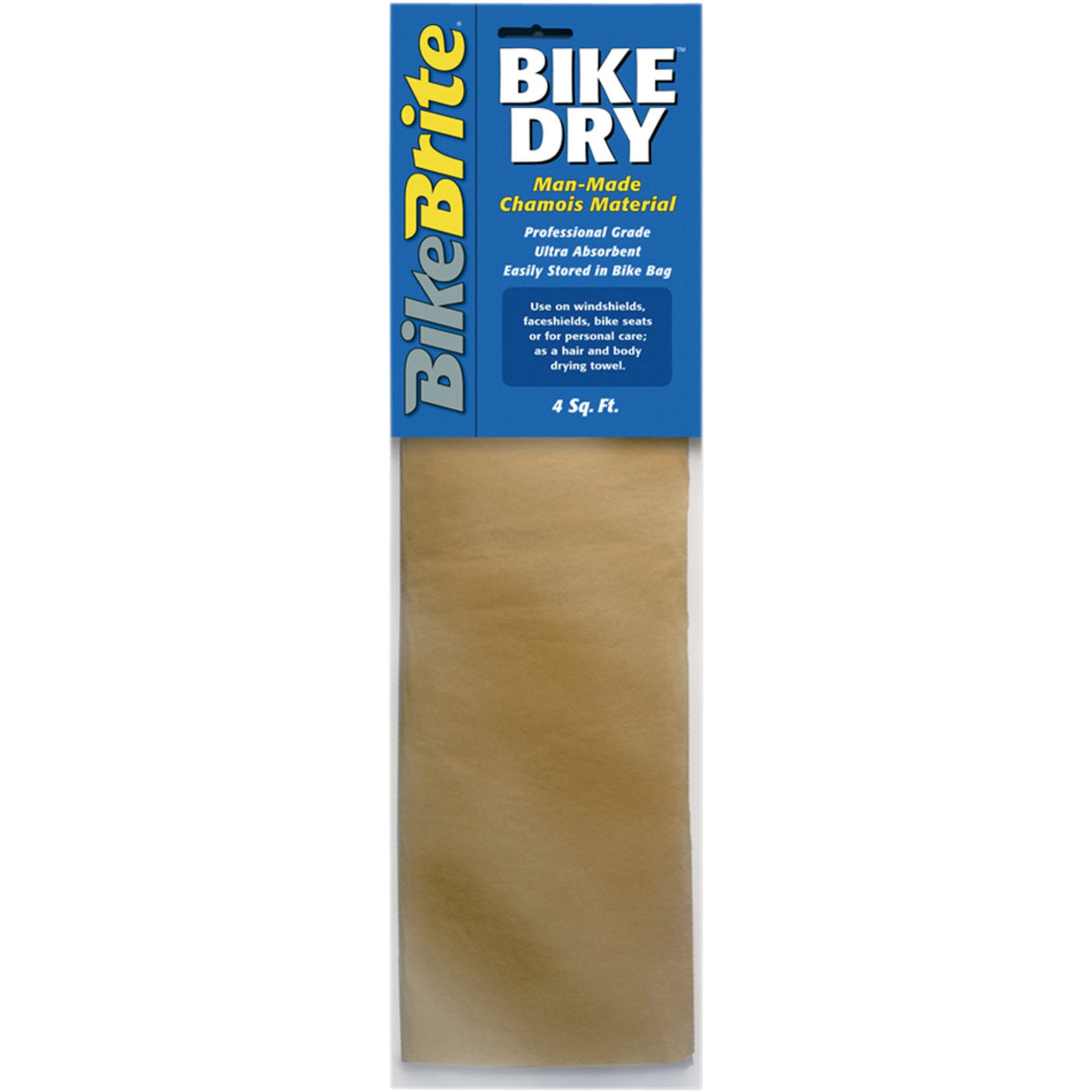 BIKE BRITE DS-700041 MC89000 Bike Dry Man Made Chamois Man Made Chamois