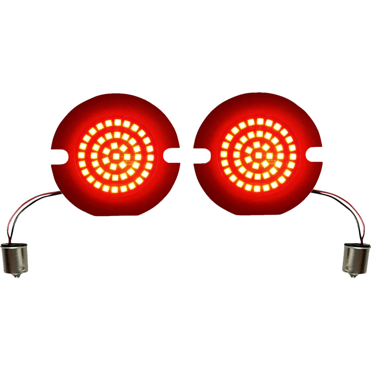 CUSTOM DYNAMICS 2020-2159 GEN-4-R-1156-T Genesis® 4 Solid Red Flat Rear Turn Signal Insert - LED - Red - Flat