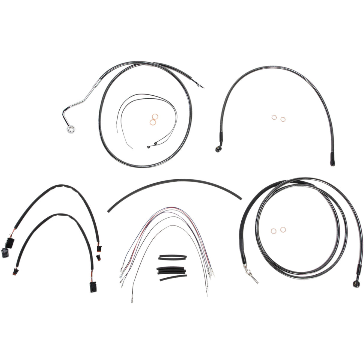 MAGNUM SHIELDING 0610-1032 487351 Black Pearl™ Upper Handlebar Installation Kit